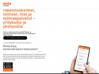 renta.fi Webseite Vorschau