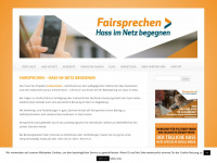 fairsprechen.net Webseite Vorschau