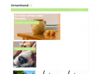 urnenhond.nl Webseite Vorschau