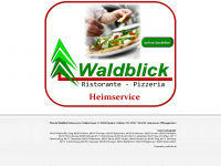 pizzeria-waldblick.de Webseite Vorschau