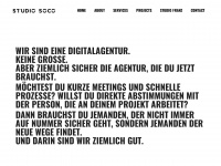 studiosoco.com Webseite Vorschau