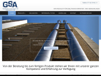 gsa-abgassysteme.de Webseite Vorschau