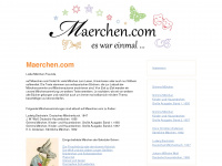 maerchen.com Webseite Vorschau