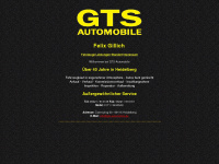 gts-automobile.de Webseite Vorschau