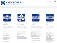 mgpower.de Webseite Vorschau