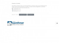 guenthner-drehtechnik.de Webseite Vorschau