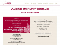 restaurant-seeterrasse.de Webseite Vorschau