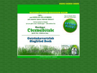 odenwaldstube.de Webseite Vorschau