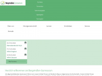 gymnasiumhemsbach.de Webseite Vorschau
