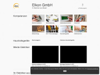 elkon-elektro.ch Webseite Vorschau