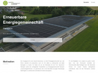 energiegemeinschaft-gampern.at Webseite Vorschau