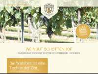 weingut-schottenhof.de Webseite Vorschau