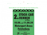 motorsportarena-pirna.de Webseite Vorschau