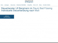 steuerberatung-badfuessing.de Webseite Vorschau