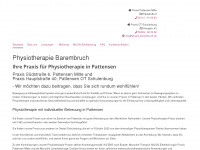 physio-barembruch.de Webseite Vorschau