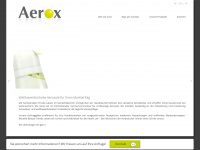 aeroxag.com Webseite Vorschau