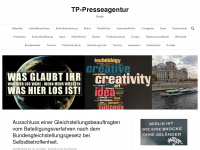 tp-presseagentur.de Webseite Vorschau