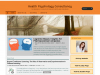 healthpsychologyconsultancy.wordpress.com Webseite Vorschau