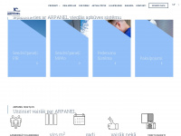 arpanel.lv Webseite Vorschau