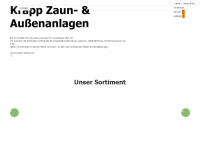 krapp-zaun.de Webseite Vorschau