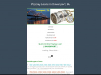 davenportiapayday.loan Webseite Vorschau