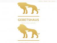 gebetshaus-bs.de Webseite Vorschau