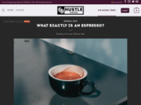 gohustlecoffee.com Webseite Vorschau