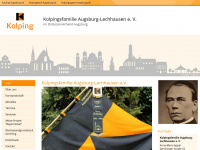 kolping-augsburg-lechhausen.de Webseite Vorschau