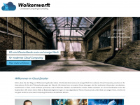 wolkenwerft.de Webseite Vorschau