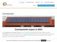 zonnepanelen-centrale.be Webseite Vorschau