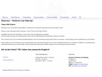 efcannos-catering.de Webseite Vorschau