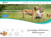 hundetrainer-ausbildung.at Webseite Vorschau