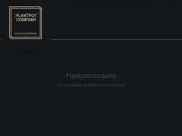 plantpotcompany.com Webseite Vorschau