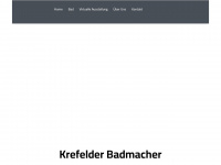 badmacher-krefeld.de Webseite Vorschau