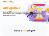 easygold-24.com Webseite Vorschau