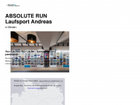 laufsport-andreas.de Webseite Vorschau