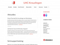 uhckreuzlingen.ch Webseite Vorschau