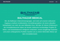 balthazar-medical.de Webseite Vorschau