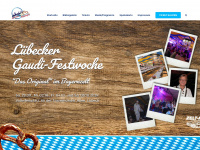 luebecker-gaudi-festwochen.de Webseite Vorschau