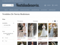 vestidosdenovia.vip Webseite Vorschau