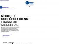 mobiler-schluesseldienst-niederrad.de Webseite Vorschau