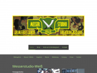 messerstudio-weiss.com Webseite Vorschau