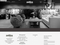 zeitlos-mode.ch Webseite Vorschau