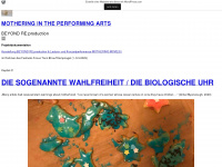 motheringintheperformingarts.wordpress.com Webseite Vorschau