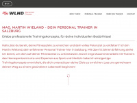 wlnd-fitness.com Webseite Vorschau