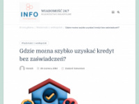 info.ostrowwlkp.pl Webseite Vorschau