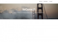 toconsult.de Webseite Vorschau