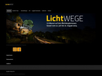 lichtwege.art Webseite Vorschau