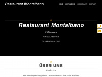 restaurant-montalbano.de Webseite Vorschau