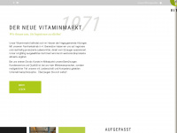 vitaminmarkt.com Webseite Vorschau